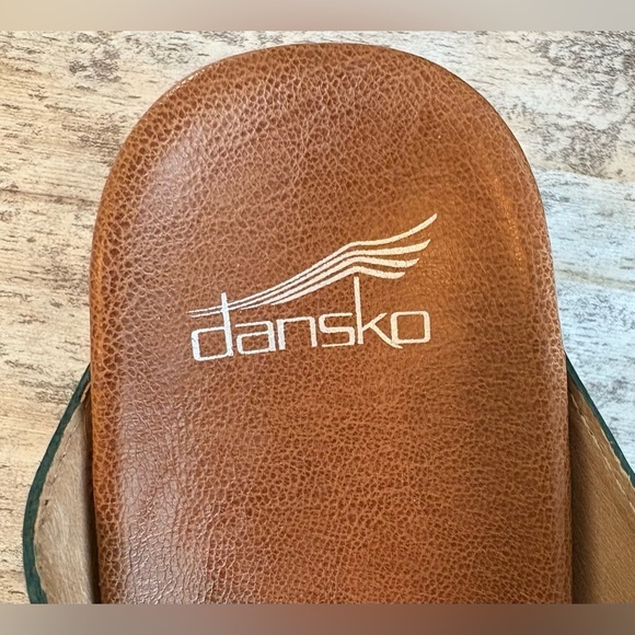 NEW w/o Box DANSKO Women's Aubree Sandal in Teal Size 41 or U.S. 10 to 10.5 - Picture 7 of 9